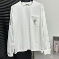 「#3752」Chrome Hearts 24 round neck long sleeve T-shirt