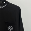 「#3752」Chrome Hearts 24 round neck long sleeve T-shirt