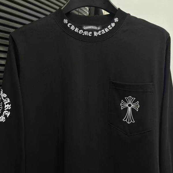 Chrome Hearts 24 round neck long sleeve T-shirt