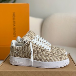 「#1062」LOUIS VUITTON × NIKE AIR FORCE 1 SNEAKER