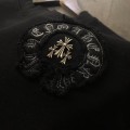 「#3753」Chrome Hearts 24ss patch embroidered round neck sweatshirt