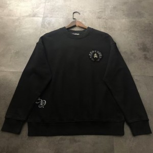 「#3753」Chrome Hearts 24ss patch embroidered round neck sweatshirt