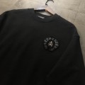 「#3753」Chrome Hearts 24ss patch embroidered round neck sweatshirt
