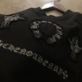 「#3753」Chrome Hearts 24ss patch embroidered round neck sweatshirt
