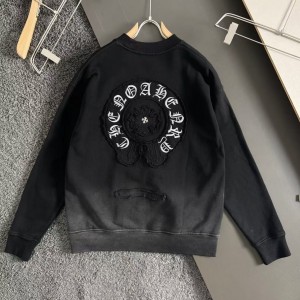 「#3755」Chrome Hearts Embroidered Crewneck Sweatshirt