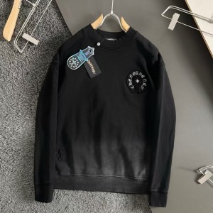 「#3755」Chrome Hearts Embroidered Crewneck Sweatshirt