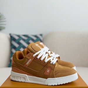 「#3756」 LOUIS VUITTON TRAINER SNEAKERS