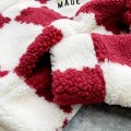 「#3760」Louis Vuitton 24ss plaid fleece coat