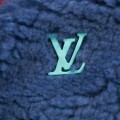 「#3761」Louis Vuitton 23fw sunflower old flower lamb jacket