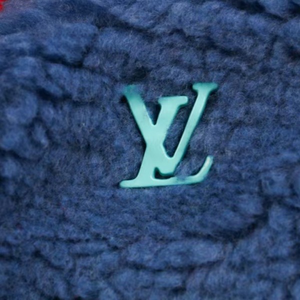 Louis Vuitton 23fw sunflower old flower lamb jacket