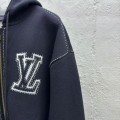 「#3764」Louis Vuitton 4-Leaf Clover Zip-Up Jacket