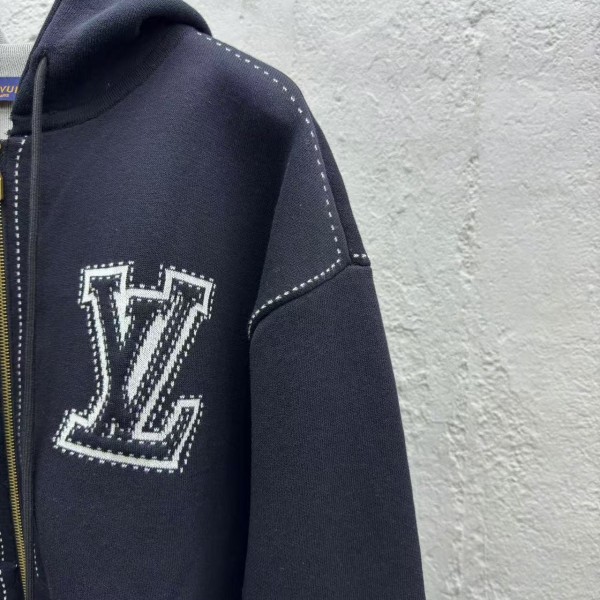 Louis Vuitton 4-Leaf Clover Zip-Up Jacket