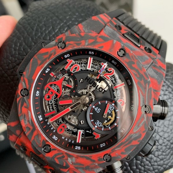 Hublot big bang series limited edition carbon fiber watch