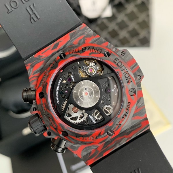 Hublot big bang series limited edition carbon fiber watch