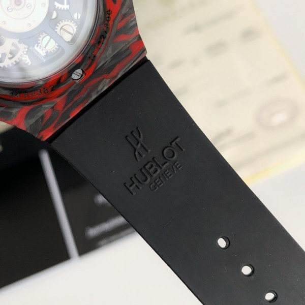 Hublot big bang series limited edition carbon fiber watch