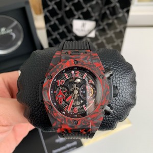「#3768」Hublot big bang series limited edition carbon fiber watch