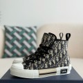 「#3780」Dior B23 logo print high top sneakers