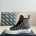 「#3780」Dior B23 logo print high top sneakers