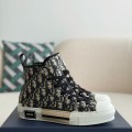 「#3780」Dior B23 logo print high top sneakers