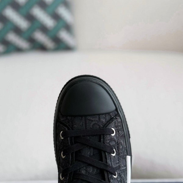 Dior B23 logo print high top sneakers
