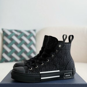 「#3781」Dior B23 logo print high top sneakers