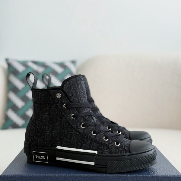 「#3781」Dior B23 logo print high top sneakers