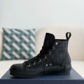 「#3781」Dior B23 logo print high top sneakers