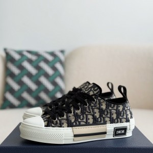 「#3782」Dior B23 logo print low top sneakers