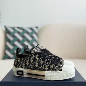 「#3782」Dior B23 logo print low top sneakers