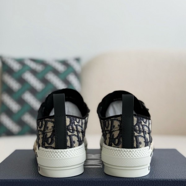 Dior B23 logo print low top sneakers