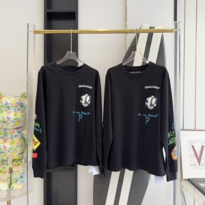 「#3786」Chrome Hearts Graffiti Series Long Sleeve T-shirt