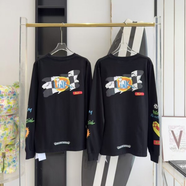 Chrome Hearts Graffiti Series Long Sleeve T-shirt