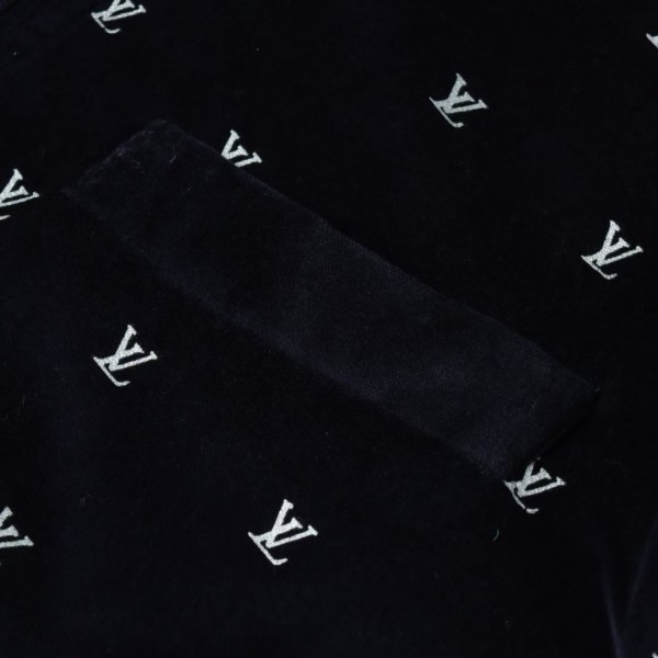 Louis Vuitton printed velvet jacket