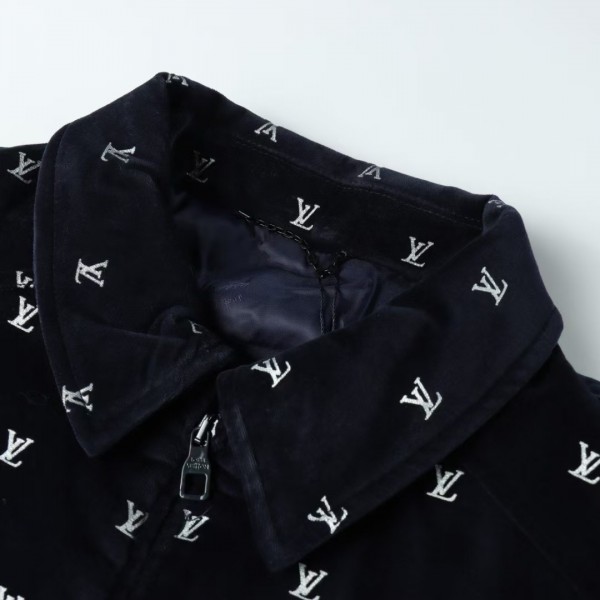 Louis Vuitton printed velvet jacket