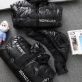 「#3789」Moncler Fujiwara Hiroshi co-branded full-print letter shiny down jacket