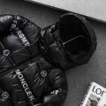 「#3789」Moncler Fujiwara Hiroshi co-branded full-print letter shiny down jacket