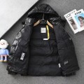 「#3789」Moncler Fujiwara Hiroshi co-branded full-print letter shiny down jacket