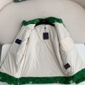 「#3794」Louis Vuitton Jacquard vertical collar zipper fleece jacket