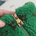 「#3794」Louis Vuitton Jacquard vertical collar zipper fleece jacket