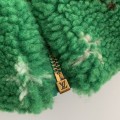 「#3794」Louis Vuitton Jacquard vertical collar zipper fleece jacket