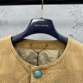 「#3801」Louis Vuitton Vintage Checkerboard Denim Jacket