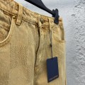 「#3802」Louis Vuitton Vintage Checkerboard Jeans