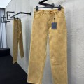 「#3802」Louis Vuitton Vintage Checkerboard Jeans