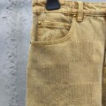 「#3802」Louis Vuitton Vintage Checkerboard Jeans