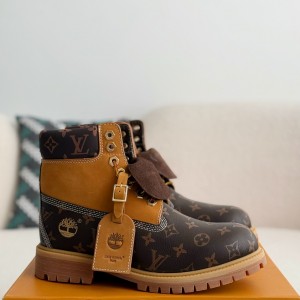 「#3804」Louis Vuitton x Timberland bootsMartin bootsboots