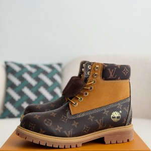 「#3804」Louis Vuitton x Timberland bootsMartin bootsboots