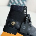 「#3805」Louis Vuitton x Timberland bootsMartin bootsboots