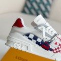 「#3807」 LOUIS VUITTON TRAINER SNEAKERS 37th America's Cup Limited Edition