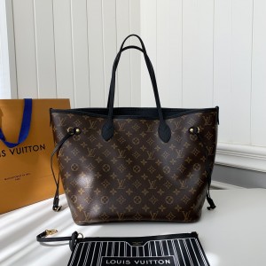 「#3812」Louis Vuitton Counter Seasonal New NEVERFULL INSIDE OUT Medium Shopping Bag M12061 Size：28*14*31cm