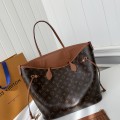 「#3813」Louis Vuitton Counter Seasonal New NEVERFULL INSIDE OUT Medium Shopping Bag M12061 Size：28*14*31cm